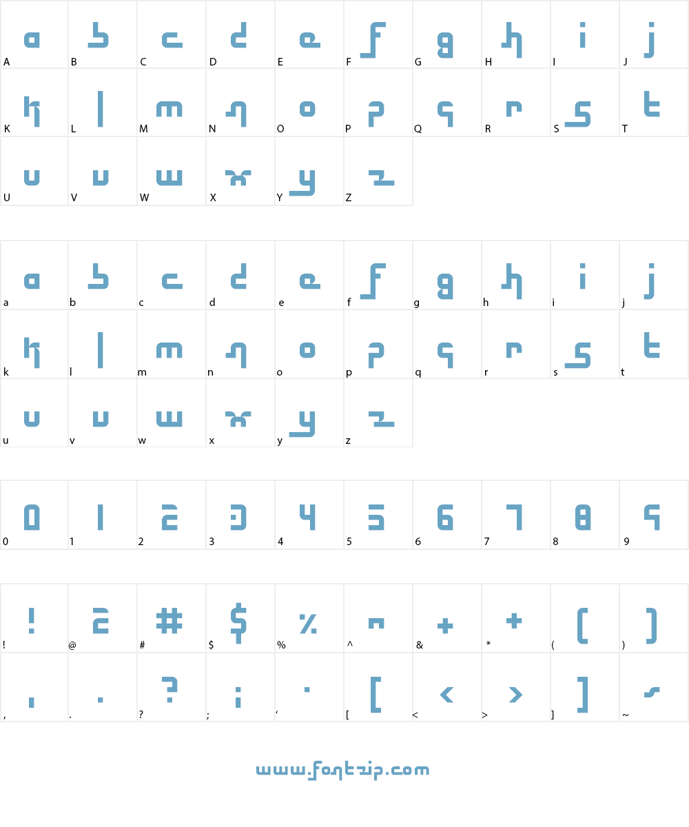 Electric Butterflies Font Character